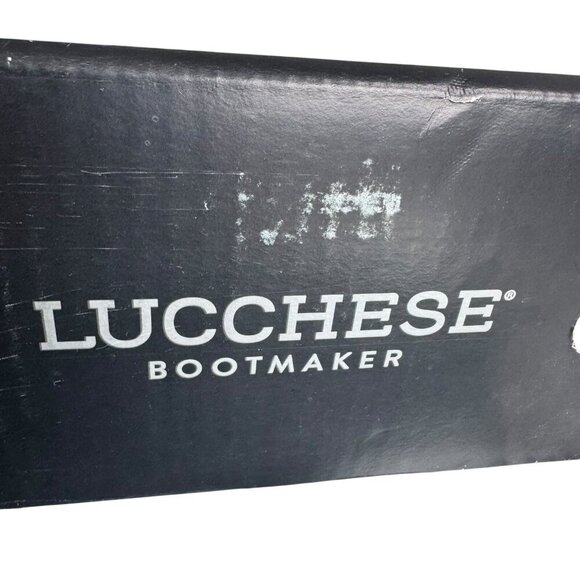 Lucchese x Chris Stapleton western cowboy Boot Brown Suede size 9.5 EE New box - Picture 10 of 12